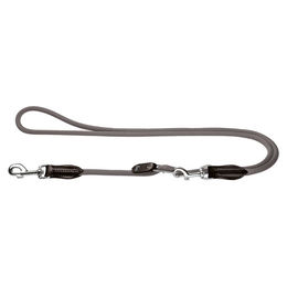 Produktbild von Hunter Vario-Leine Freestyle Hundewetterfeste Tauleine grau 10 mm 200 cm - 200 cm