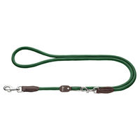 Produktbild von Hunter Vario-Leine Freestyle Tau Führleine dunkelgrün wasserabweisend 8 mm 260 cm