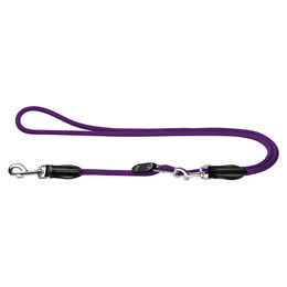 Produktbild von Hunter Vario-Leine Freestyle wasserabweisend Nylon lila 10 mm 200 cm - 200 cm