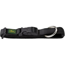 Hunter Vario Plus Hundehalsband aus Nylon Schwarz Größe M – Bild 1 von 11