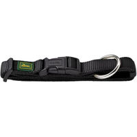 Produktbild von Hunter Vario Plus Hundehalsband aus Nylon Schwarz Größe M