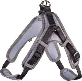 Hunter Vario Quick Sportgeschirr aus Neopren für Hunde Schwarz/Grau Größe S – Bild 1 von 4