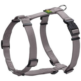 Hunter Vario-Rapid Hundegeschirr aus Nylon in Grau Größe L 64-100 cm 5-fach verstellbar – Bild 1 von 2