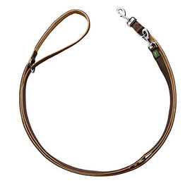 Hunter Verstellbare Führleine aus Neopren und Nylon Braun 200 cm - 200 cm – Bild 1 von 3