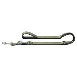 Hunter Verstellbare Führleine aus Neopren und Nylon Oliv/Schwarz 200 cm - 200 cm – Bild 1 von 1