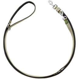 Hunter Verstellbare Führleine aus Neopren wasserabweisend Grün Schwarz - 200 cm – Bild 1 von 13