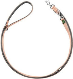 Hunter Verstellbare Führleine aus Nylon mit Neoprenpolsterung Rosa/Grau 10 mm/200 cm - 2 m – Bild 1 von 7