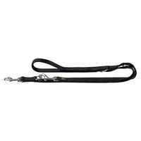Produktbild von Hunter Verstellbare Führleine aus Nylon Schwarz 25 mm / 200 cm - 2 m
