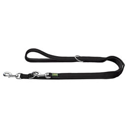 Hunter Verstellbare Führleine Divo Up Schwarz aus Polyester 15 mm x 200 cm – Bild 1 von 3