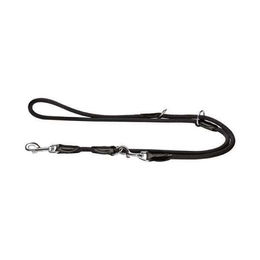 Hunter Verstellbare Führleine Freestyle aus Nylon Schwarz 200 cm – Bild 1 von 1