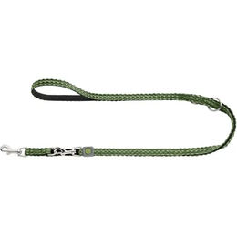 Hunter Verstellbare Führleine Hilo Lindgrün aus Polyester wasserabweisend 15 mm x 200 cm – Bild 1 von 4