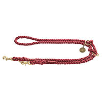 Produktbild von Hunter Verstellbare Führleine List Bordeaux Rot 200 cm 8 mm