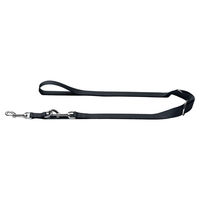 Produktbild von Hunter Verstellbare Führleine London Grau Schwarz aus Polyester für kleine Hunde und Welpen - 1 Stk.