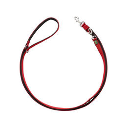 Hunter Verstellbare Führleine Neopren für Hunde Rot/Schwarz 200 cm - 200 cm – Bild 1 von 9