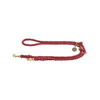 Produktbild von Hunter Verstellbare Führleine Tau Rot Länge max. 200 cm Durchmesser 1,2 cm - 200 cm