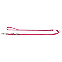Produktbild von Hunter Verstellbare Führleine Tripoli Himbeer Rot Rosa Reflektierend Nylon