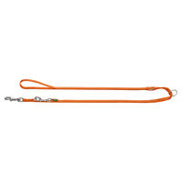 Produktbild von Hunter Verstellbare Führleine Tripoli Orange Nylon Reflektierend 15/200 - 15 mm