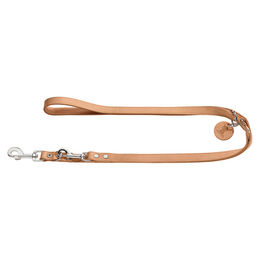 Hunter Verstellbare Hundeführleine Aalborg aus Leder in Natur 20 x 200 cm - 200 cm – Bild 1 von 2