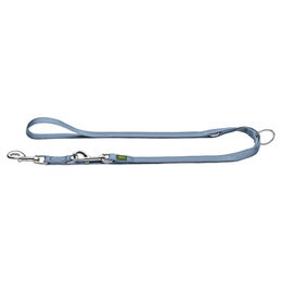 Produktbild von Hunter Verstellbare Hundeführleine aus Nylon in Blau, wasserabweisend, 200 cm - 200 cm