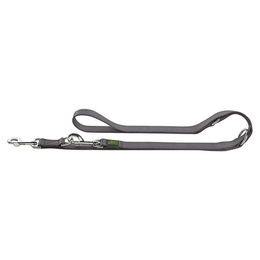 Produktbild von Hunter Verstellbare Hundeführleine aus Nylon in Grau oder Petrol mit 200 cm Länge - 200 cm