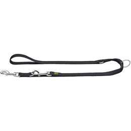 Produktbild von Hunter Verstellbare Hundeführleine aus Nylon Schwarz 200 cm - 2,5 cm