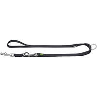 Produktbild von Hunter Verstellbare Hundeführleine aus Nylon Schwarz 200 cm - 2,5 cm