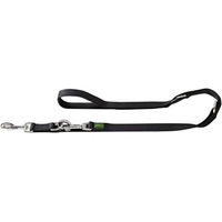 Produktbild von Hunter Verstellbare Hundeführleine aus Nylon Schwarz 200 cm für Riesenrassen - 200 cm