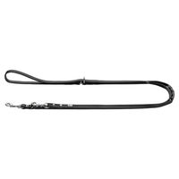 Produktbild von Hunter Verstellbare Hundeführleine Canadian Up aus Leder Schwarz 200 cm