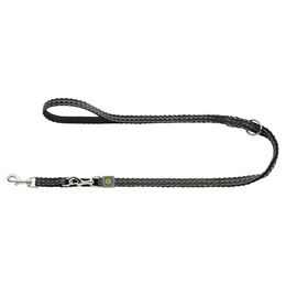 Produktbild von Hunter Verstellbare Hundeführleine Hilo aus Nylon in Anthrazit 25 mm x 200 cm wasserabweisend