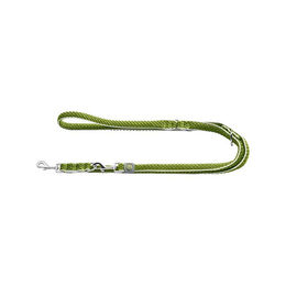Produktbild von Hunter Verstellbare Hundeführleine Hilo Limette 20/200 cm aus wasserabweisendem Polyester