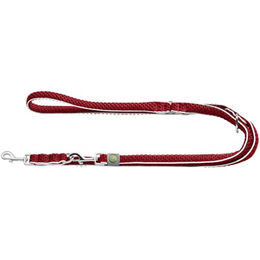 Produktbild von Hunter Verstellbare Hundeführleine Hilo Rot aus Polyester wasserabweisend 25 cm x 200 cm - 2,5 cm