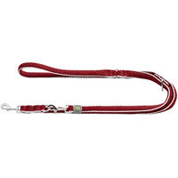 Produktbild von Hunter Verstellbare Hundeführleine Hilo Rot aus Polyester wasserabweisend 25 cm x 200 cm - 2,5 cm