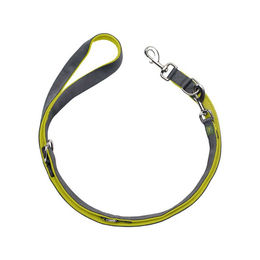 Hunter Verstellbare Hundeführleine Maldon aus Nylon 200 cm in Limette/Grau – Bild 1 von 2