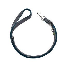 Hunter Verstellbare Hundeführleine Maldon aus Nylon Türkis Grau 20 cm 200 cm - 200 cm – Bild 1 von 2