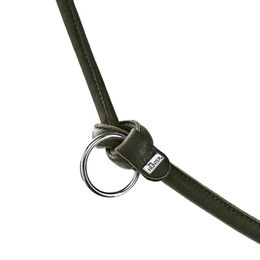 Hunter Verstellbare Hundeführleine Round & Soft München aus Rindsleder Braun 200cm - 200 cm – Bild 1 von 4