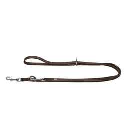 Hunter Verstellbare Leder Führleine Arizona Up Braun 200 cm x 1,3 cm – Bild 1 von 2