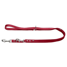 Hunter Verstellbare Leder Führleine Rot 20 mm x 200 cm - 2 m – Bild 1 von 3