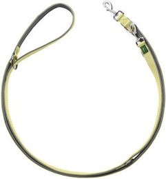 Hunter Verstellbare Schleppleine aus Nylon mit Neoprenpolsterung Grün/Grau 10/200 cm – Bild 1 von 7