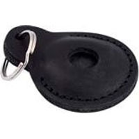 Produktbild von Hunter Viborg Apple AirTag Halter für Hunde aus Leder schwarz 4,7 x 6 cm