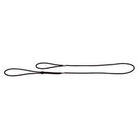 Produktbild von Hunter Vorführleine aus Kernleder für Hunde schwarz 4 mm 140 cm