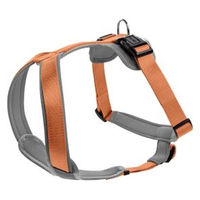 Produktbild von Hunter Y-Geschirr für Hunde aus Neopren Kupfer/Grau Größe L