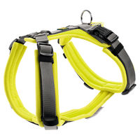 Produktbild von Hunter Y-Geschirr für Hunde aus Nylon in Maldon Limette/Grau Größe M-L