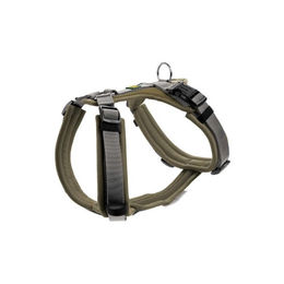 Hunter Y-Geschirr Maldon für Hunde aus Nylon in Oliv-Grün/Grau Größe XS-S – Bild 1 von 2