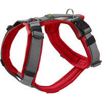 Produktbild von Hunter Y-Geschirr Maldon für Hunde Rot/Grau XS 34-49 cm aus Nylon