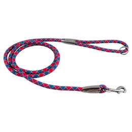 Produktbild von Hurtta Casual Führleine für Hunde weinrot/blau 120 cm 11 mm - 120 cm