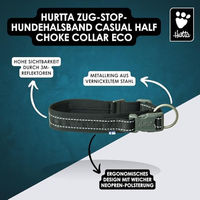 Produktbild von Hurtta Casual Hundehalsband aus Polyester in Rot Ruby 40-50 cm