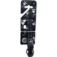 Produktbild von Hurtta Casual Hundehalsband gepolstert Neopren Schwarz 25,4–35,6 cm