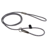 Produktbild von Hurtta Casual Retriever Schleppleine Grau-Schwarz - 210 cm
