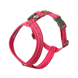 Hurtta Casual Y-Geschirr ECO Hundegeschirr Ruby Rot 50-60 cm – Bild 1 von 5