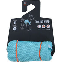 Produktbild von Hurtta Cooling Wrap Kühlweste für Hunde Aquamarin Hellblau Größe XL 75-85 cm